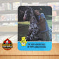 1988 Hostess Hot Summer Flicks Sticker #29 Adventures of Pippi V105520 Image 1