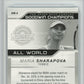2023 Upper Deck Goodwin Champion All-World #AW4 Maria Sharapova Graded HCWG 9 Image 2