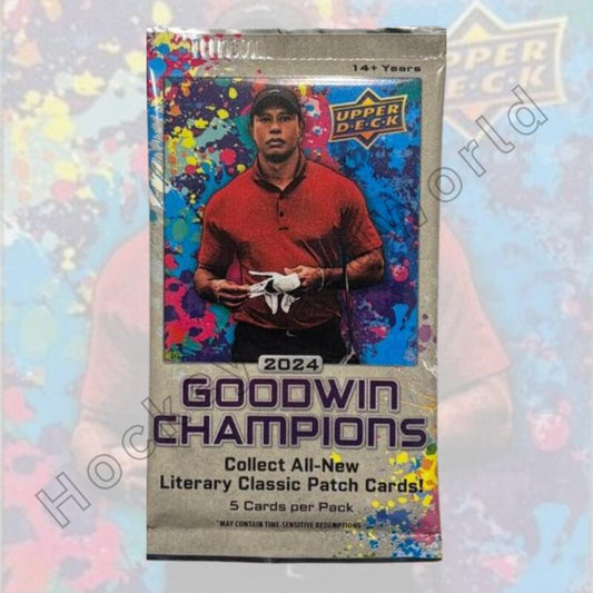 2024 Upper Deck Goodwin Champions Sealed Pack - 5 Cards Per Pack Image 1