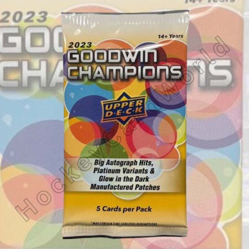 2023 Upper Deck Goodwin Champions Sealed Pack - 5 Cards Per Pack Image 1