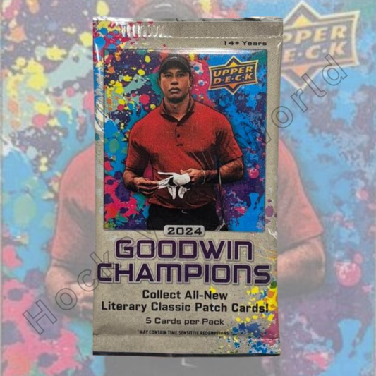 2024 Upper Deck Goodwin Champions Sealed Pack - 5 Cards Per Pack Image 1