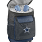 NFL Football Rolling Cooler - Dallas Cowboys - 14x16x21" - Holds 30 Cans + Image 2