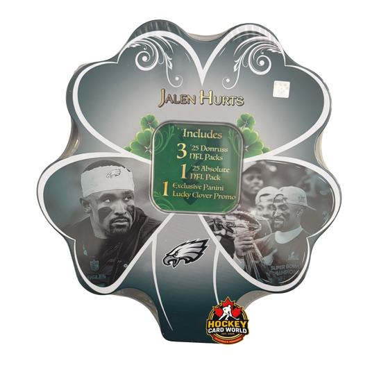 2026 Panini Lucky Clover Football Sealed Tin Jalen Hurts - Promo Exclusive Image 1