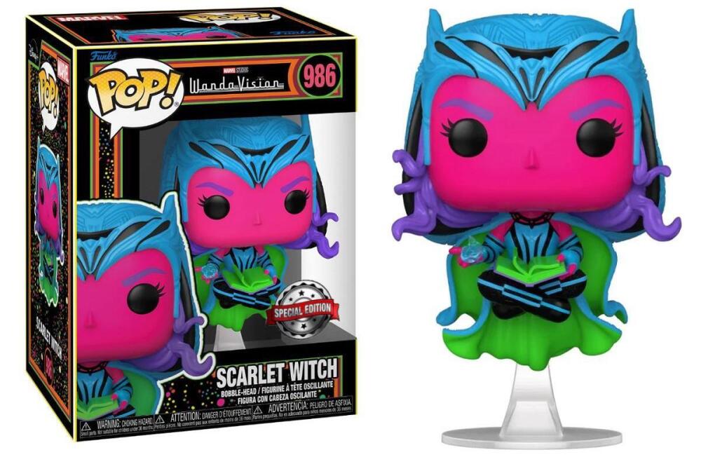 Funko Pop - 986 Marvel - Wanda Vision - Scarlet Witch Vinyl Figure  Image 1