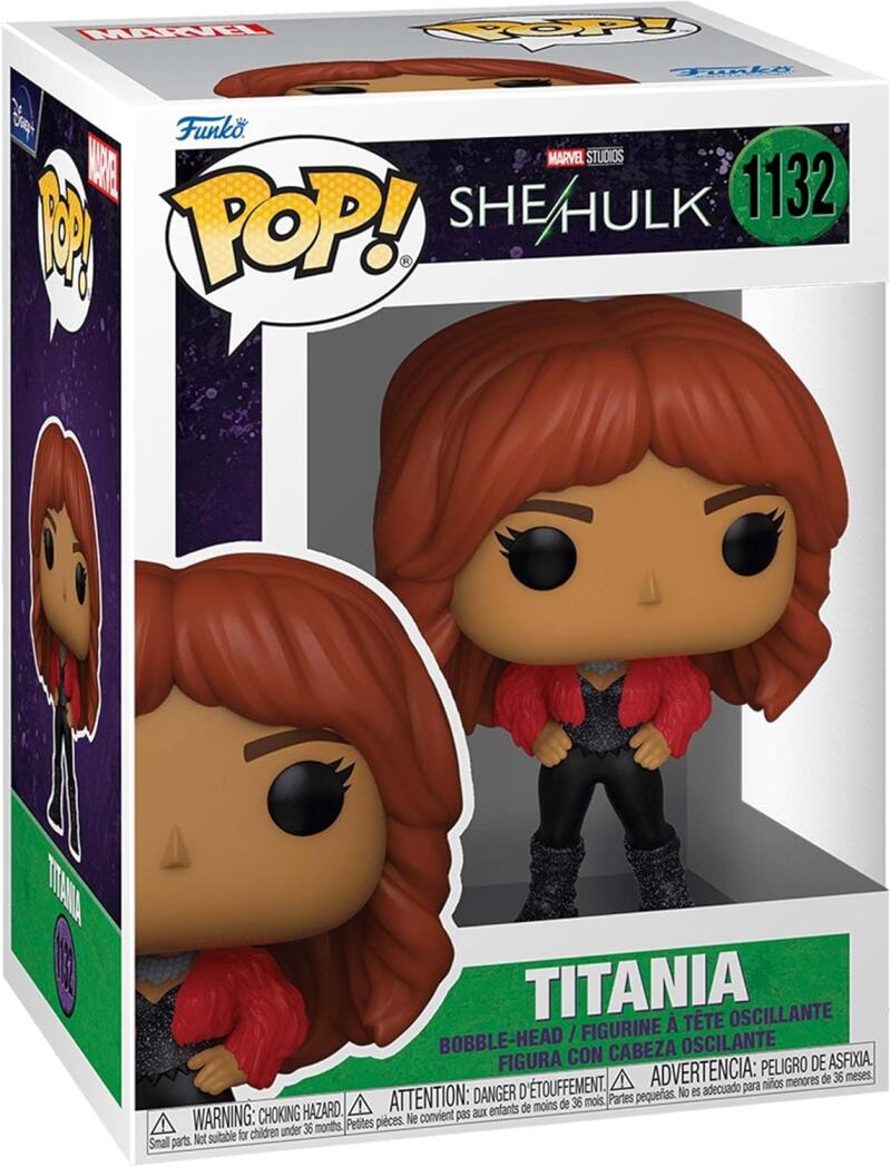 Funko Pop - 1132 Marvel - She Hulk - Titania Vinyl Figure  Image 1