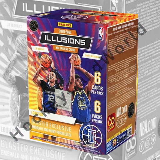 2020-21 Panini Illusions Basketball Box Factory Sealed - Exclusives!