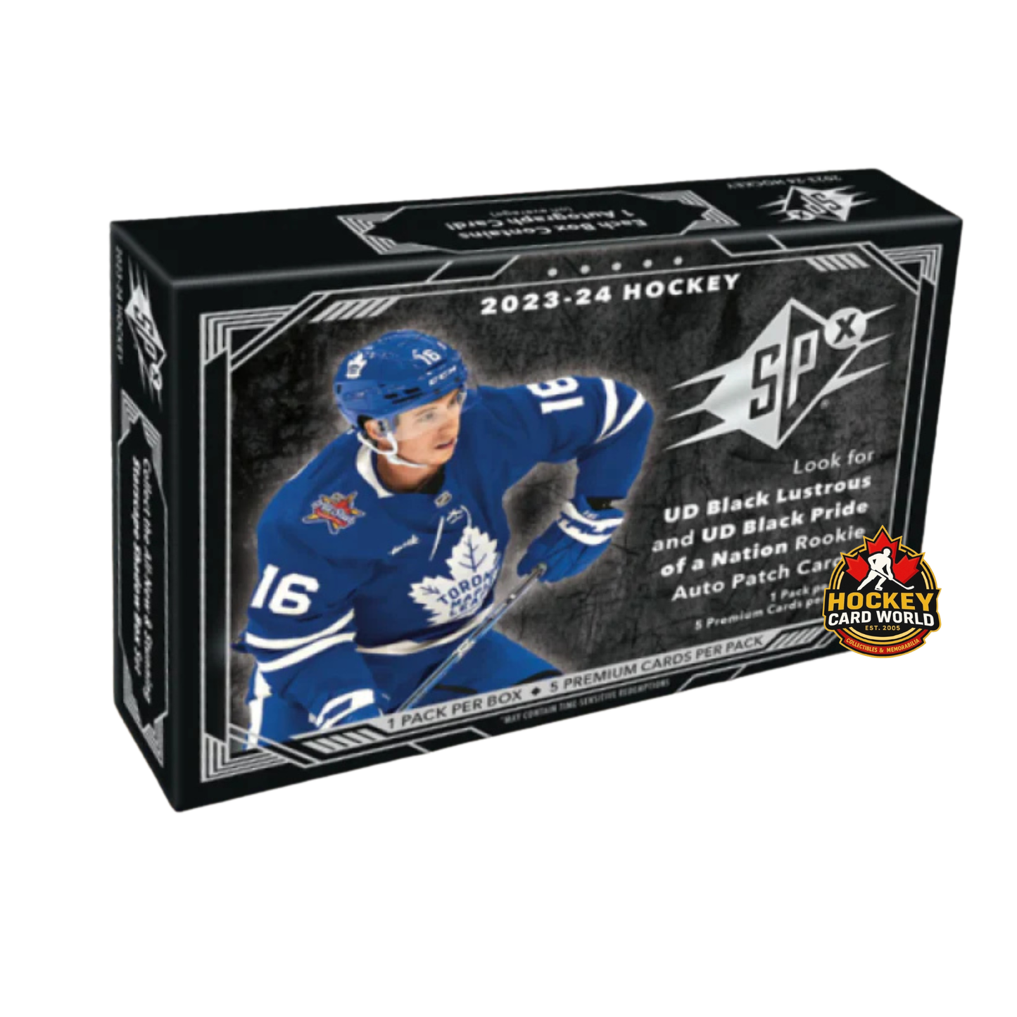 2023-24 Upper Deck SPX Hockey Hobby Box - Look for Bedard Rookies!