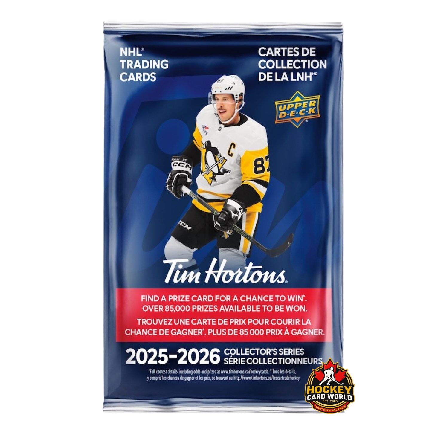 2025-26 Upper Deck Tim Hortons Hockey Hobby Pack - Canadian Exclusive