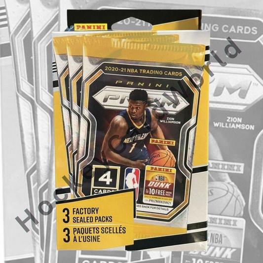 2020-21 Panini Prizm Basketball NBA 3 Pack Sealed Box