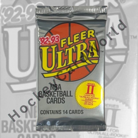 1992-93 Fleer Ultra Series 2 Basketball Hobby Sealed Pack  - SHAQ RC?