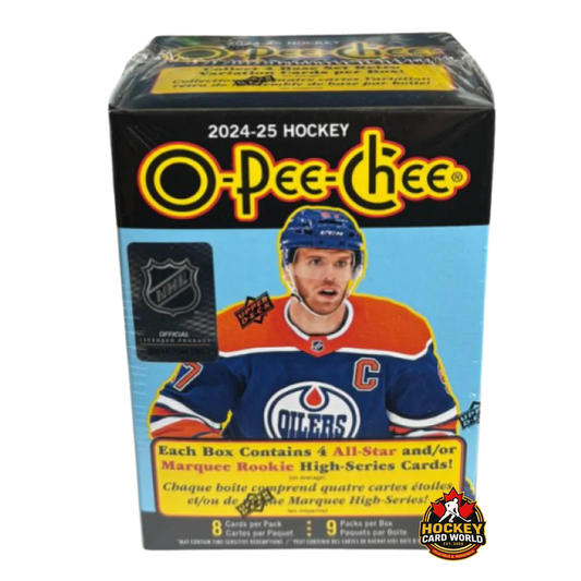 2024-25 Upper Deck O-Pee-Chee Hockey Blaster Box - 9 Packs Per Box