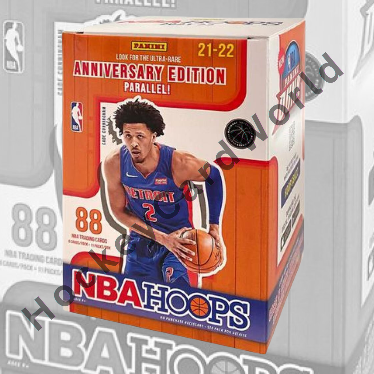 2021-22 Panini NBA Hoops Basketball Box Factory Sealed - 88 Cards!