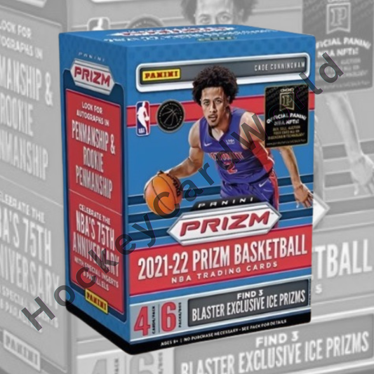 2021-22 Panini Prizm Basketball NBA Blaster Box - Bonus 3 Exclusives!