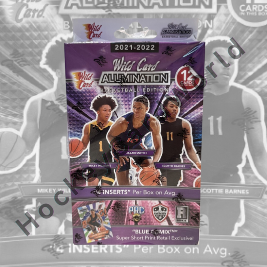 2021 Wild Card Alumination Basketball Sealed Hanger Box - 4 Inserts + Exclusive!