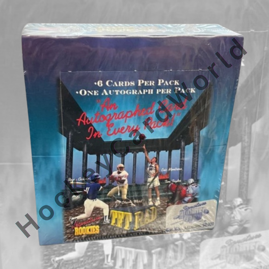 1994 Signature Rookies Tetrad Multi Sport Hobby Box (18 Autographs Box)