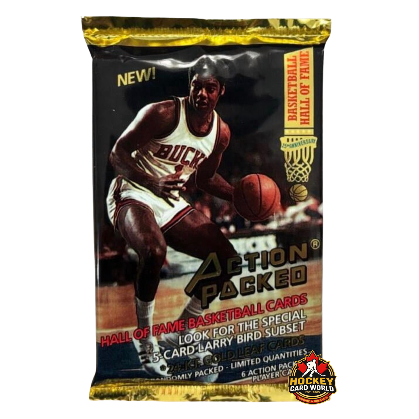 1993-94 Action Packed NBA Basketball Sealed Hobby Pack - 6 Cards Per Pack