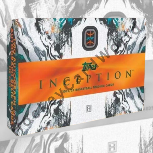 2021-22 Topps Inception Overtime Elite Basketball NBA Hobby Box - 2 Autos