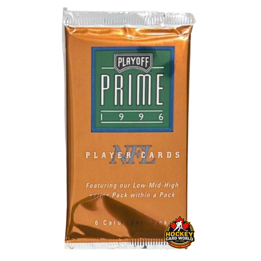 1996 Playoff Prime Football Sealed Hobby Pack - 6 Cards Per Pack