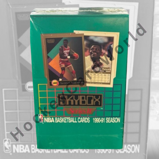 1990-91 Skybox Series 2 Basketball Hobby Sealed Box - 36 Packs / 15 Cards Pack