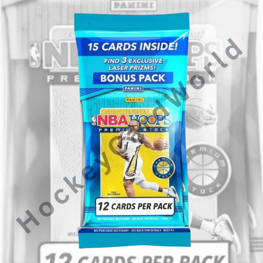 2019-20 Panini Hoops Premium Stock Jumbo Fat Basketball Trading Card Pack