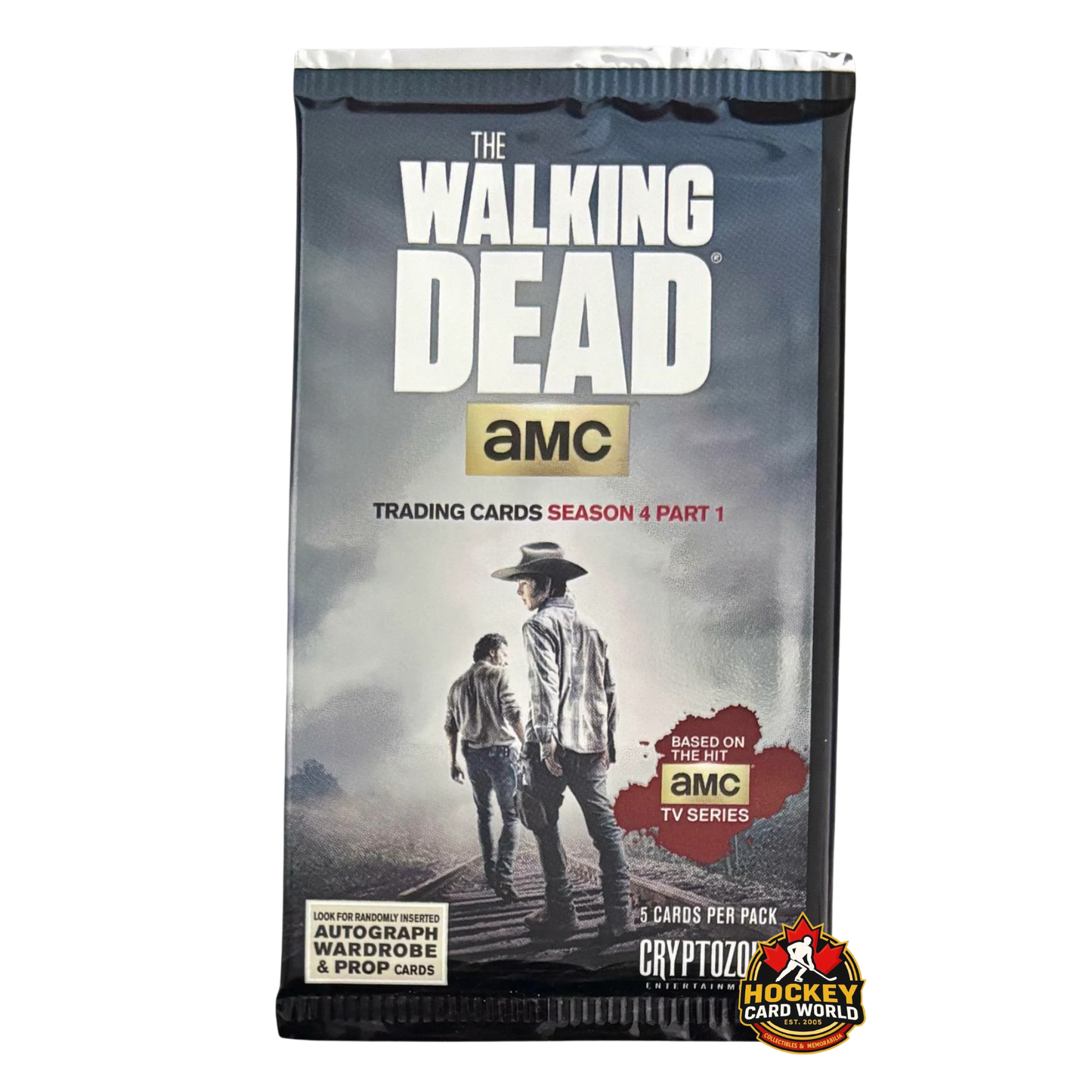 2016 Crytozoic The Walking Dead Season 4 Part 1 Factory Sealed Pack