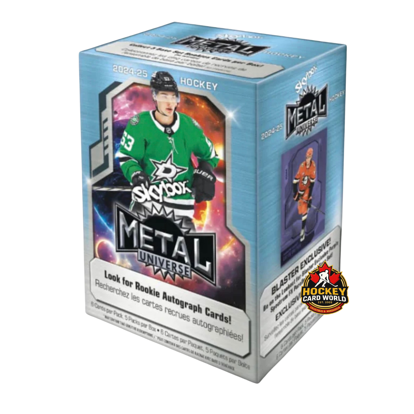 2024-25 Upper Deck Metal Universe Hockey Blaster Box - Celebrini Rookie Year