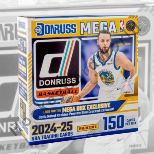 2024-25 Donruss Basketball Factory Sealed Mega Box - 10 Packs / 15 Card Packs