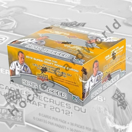 2012 Upper Deck Soccer 36 Pack Box - 216 Cards - Look for Jersey's