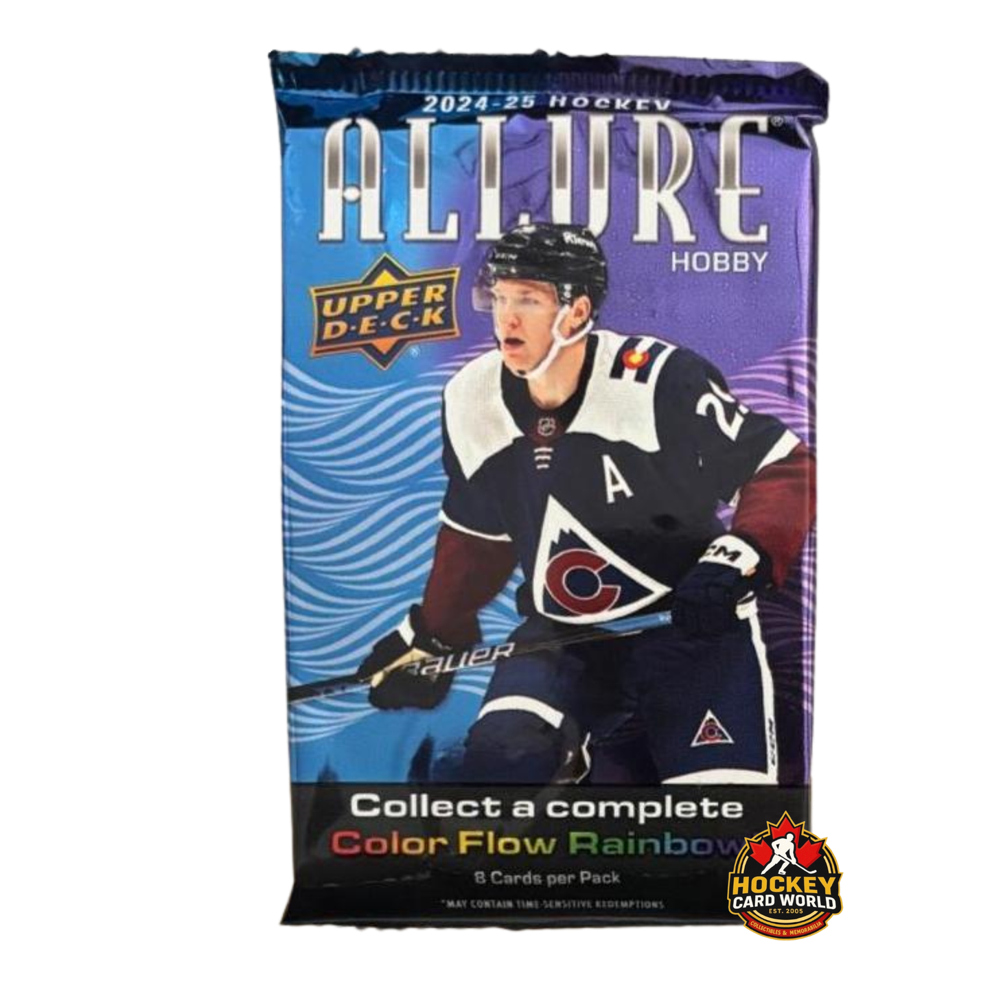 2024-25 Upper Deck Allure Hockey Hobby PACK - 8 Cards Per Pack