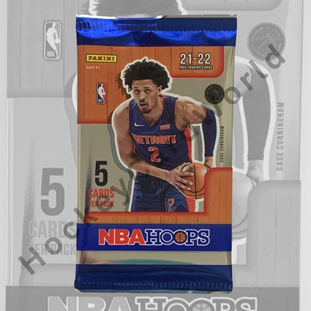 2021-22 Panini Hoops Basketball Trading Card Pack