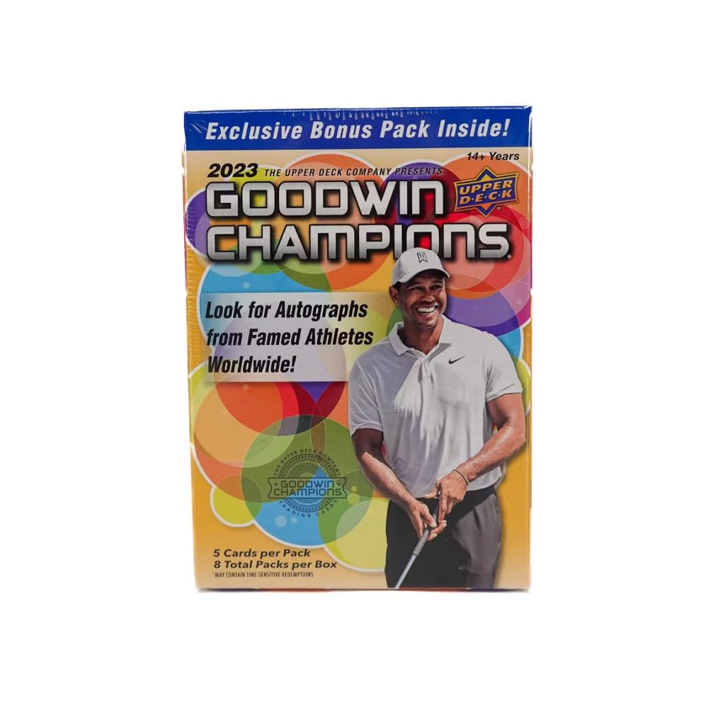 2023 Upper Deck Goodwin Champions Sealed 8 Pack Box