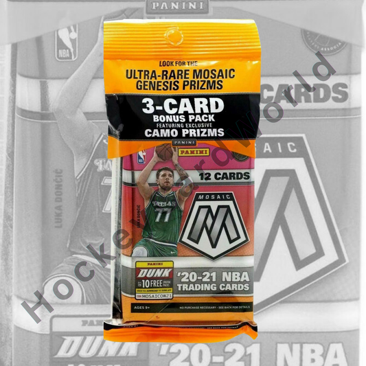 2020-21 Panini Mosaic NBA Basketball Cello Multi-Pack