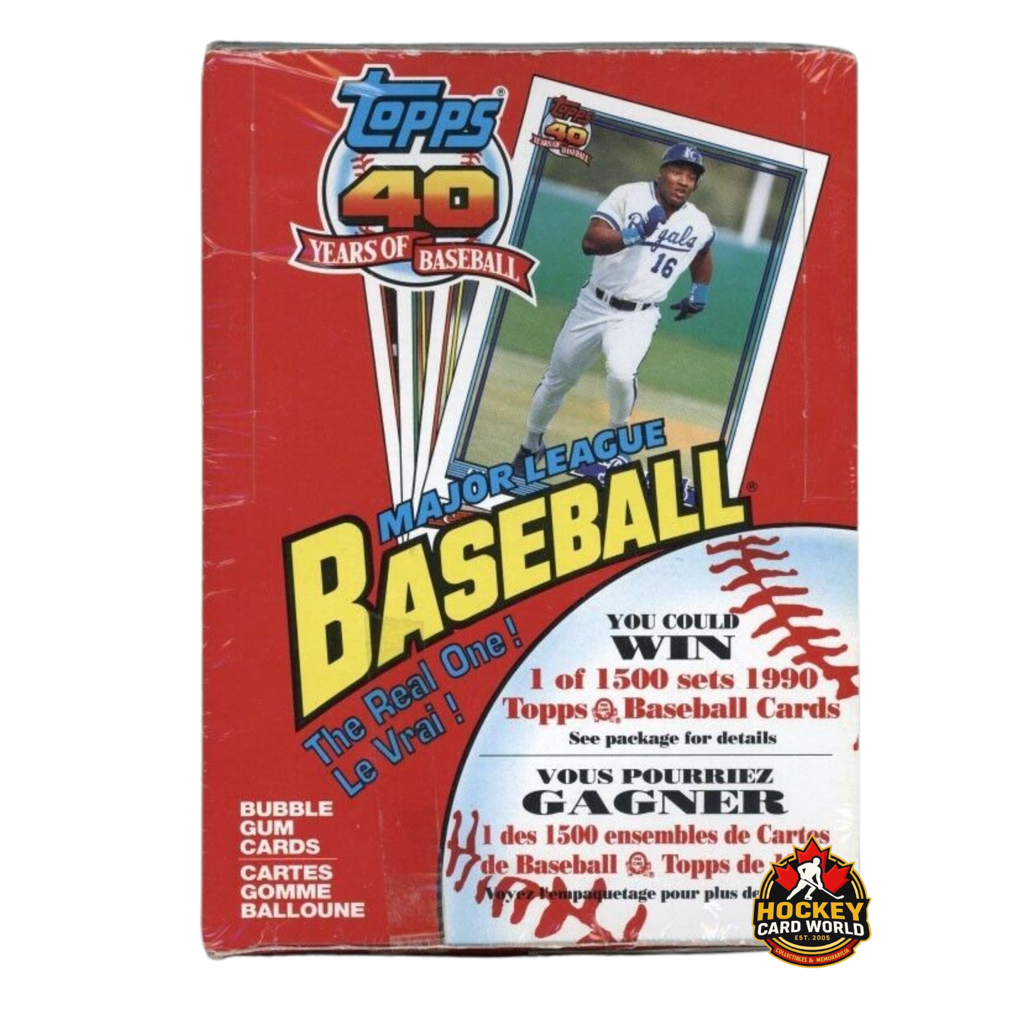 1991 OPC O-Pee-Chee Baseball Hobby Wax Box - Case Fresh - Tape Intact