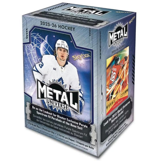2025-26 Upper Deck Skybox Metal Universe Hockey 5 Pack Box
