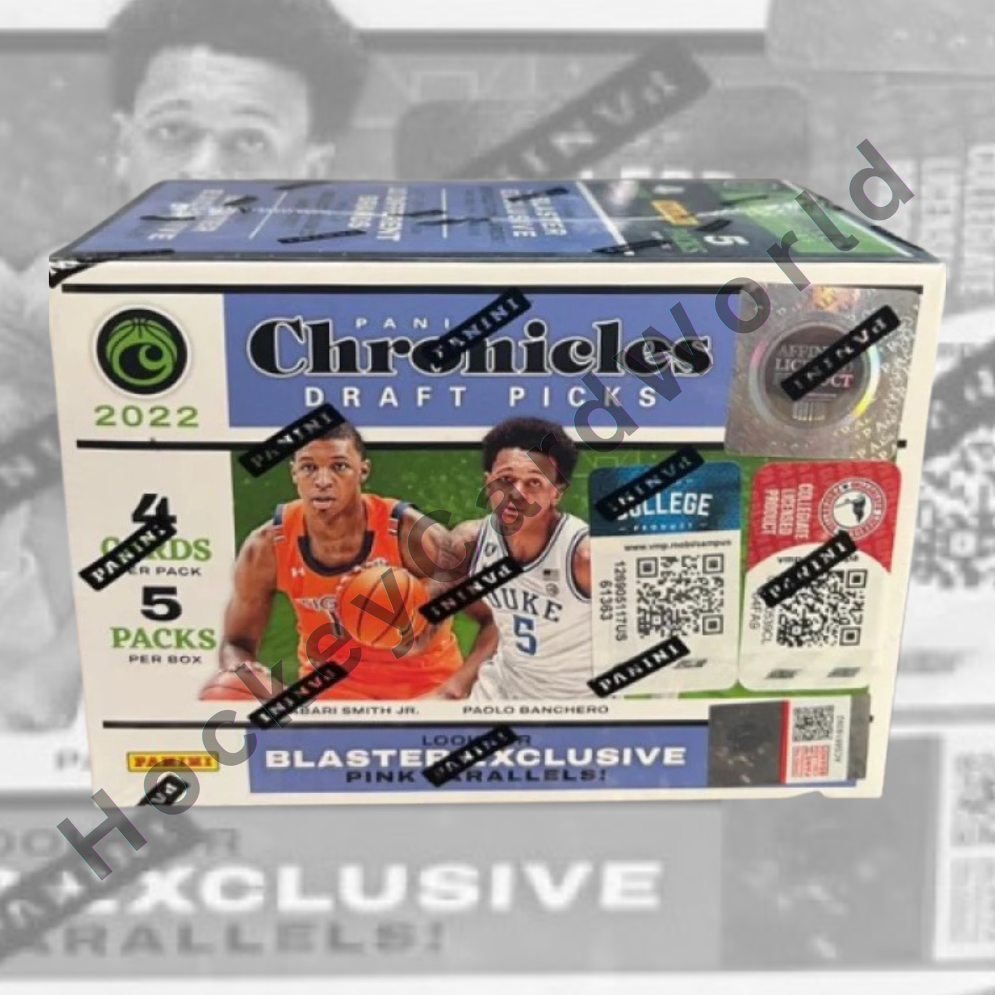 2022 Panini Chronicles Draft Picks Basketball Factory Sealed 5 Pack Box