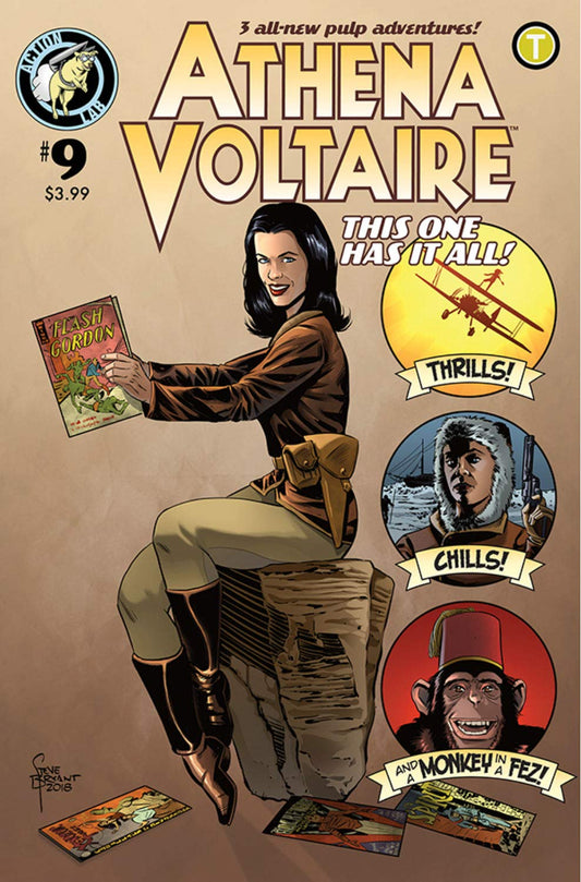 Athena Voltaire and the Terror on the Orient Express Magazine Comic Book B23-6