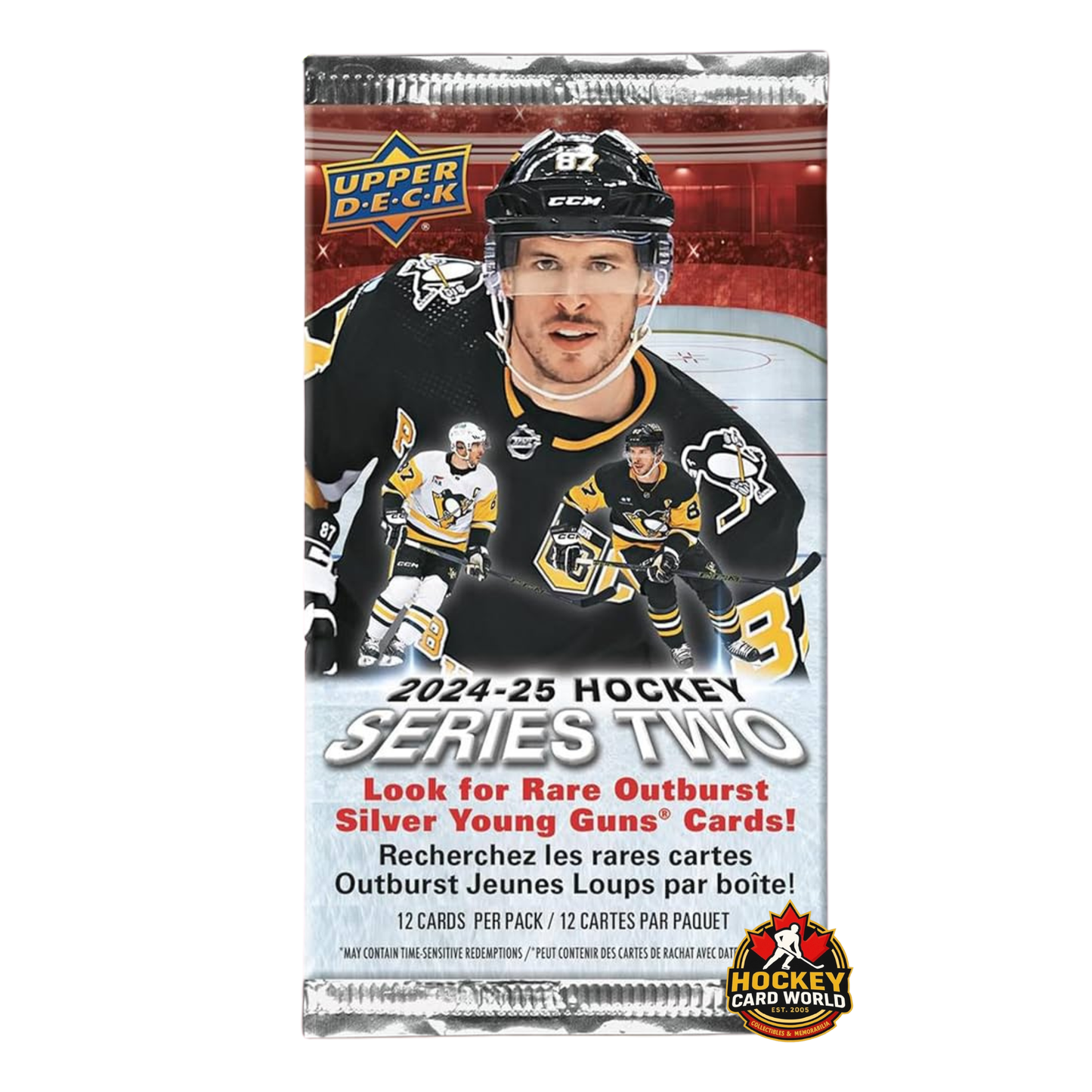 2024-25 Upper Deck Series 2 Hockey Blaster PACK - 12 cards Per Pack