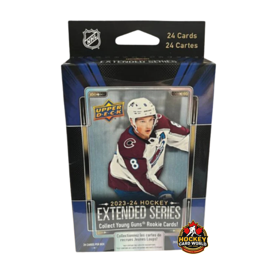 2023-24 Upper Deck Extended Hockey Hanger Box - 24 Cards Per Box