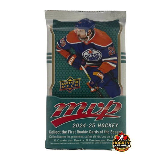 2024-25 Upper Deck MVP Hockey Blaster PACK - 6 Cards Per Pack