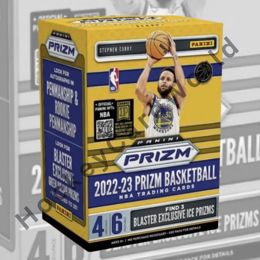 2022-23 Panini Prizm Basketball NBA Blaster Sealed Box - Bonus 3 Exclusives!