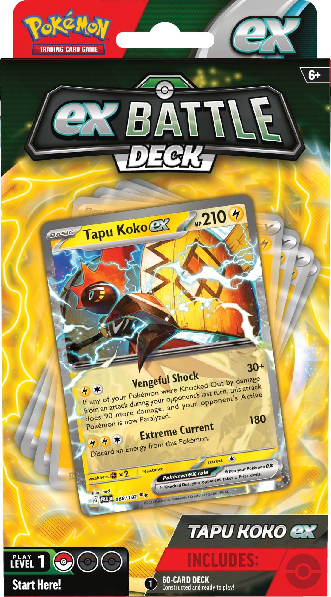 Pokemon Tapu Koko Battle Deck Sealed Box