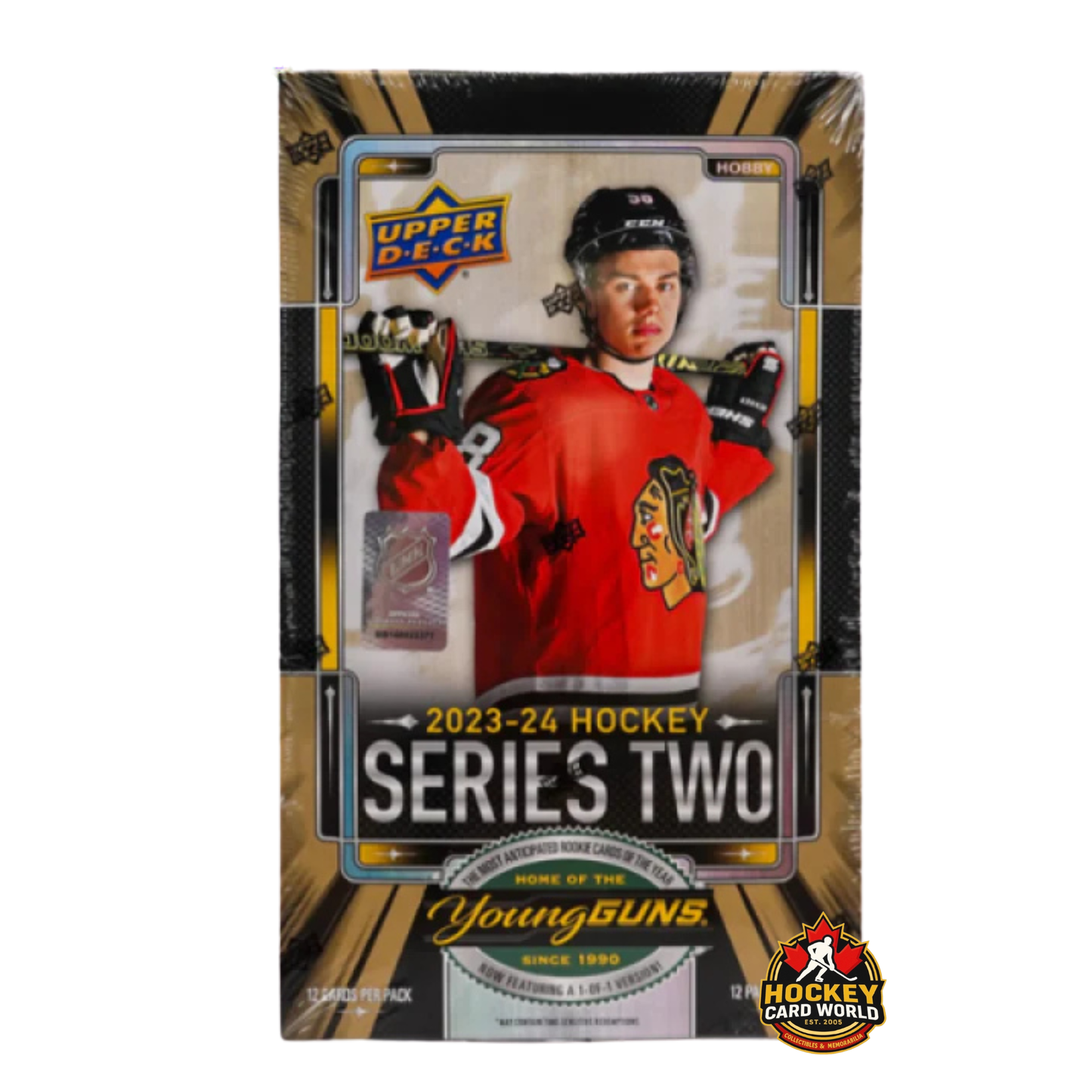 2023-24 Upper Deck Series 2 Hockey Hobby Box - Look for Bedard Rookies!