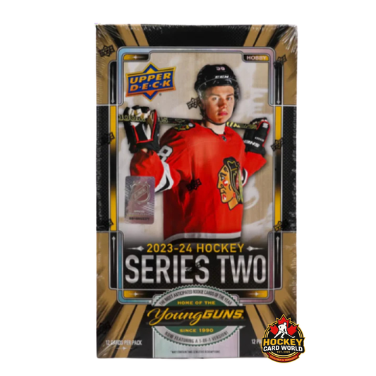 2023-24 Upper Deck Series 2 Hockey Hobby Box - Look for Bedard Rookies!