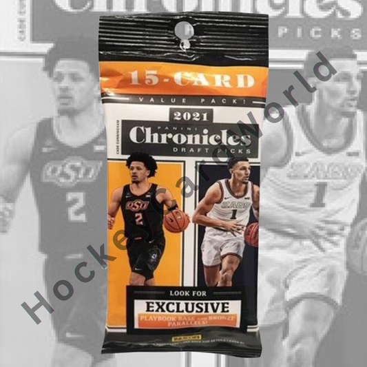 2021-22 Panini Chronicles Basketball 15 Card Pack Factory Sealed - Exclusives