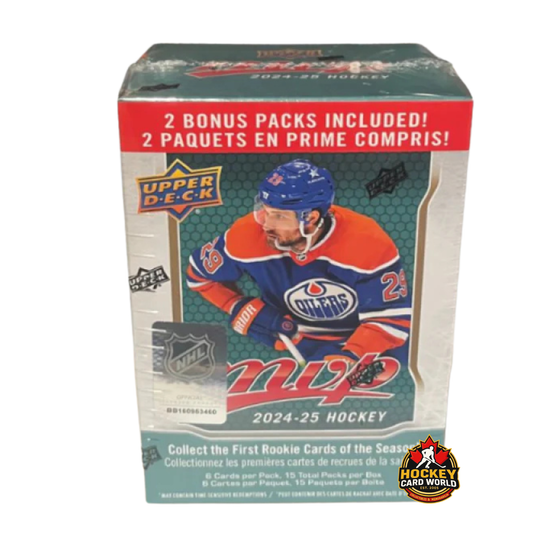 2024-25 Upper Deck MVP Hockey Blaster Box - 15 Pack Box