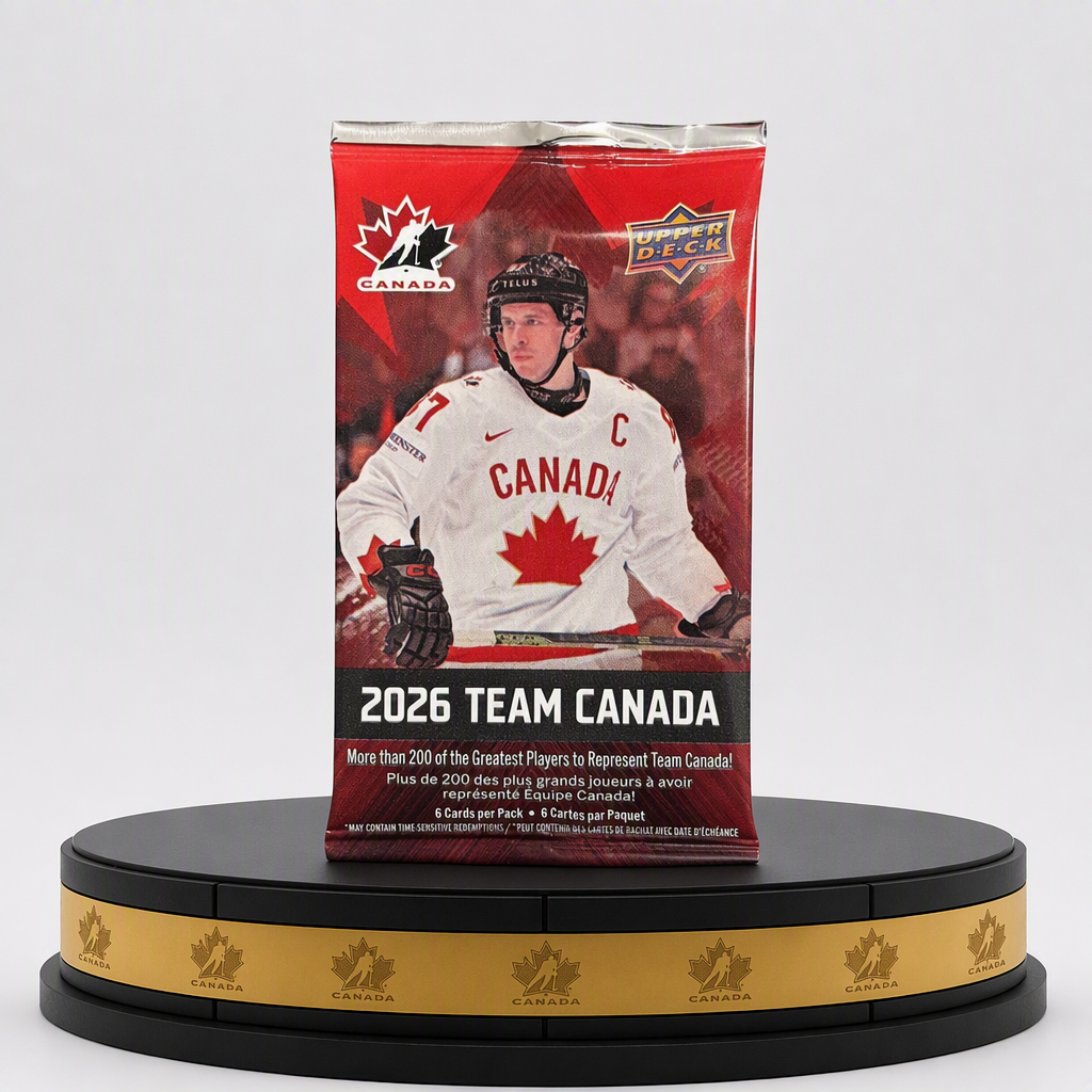 2026 Upper Deck Team Canada Hockey Sealed Single Pack