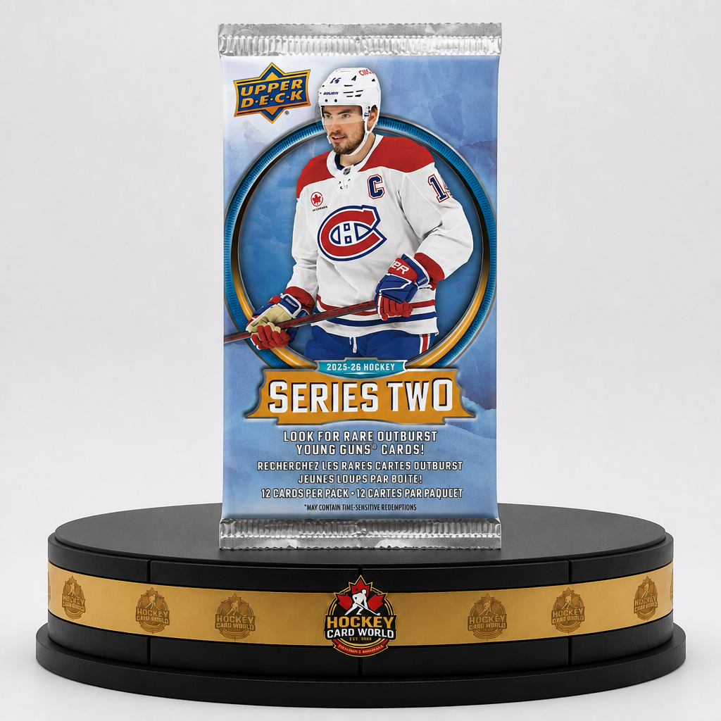 2025-26 Upper Deck Series 2 Hockey Retail Pack - 12 Cards Per Pack