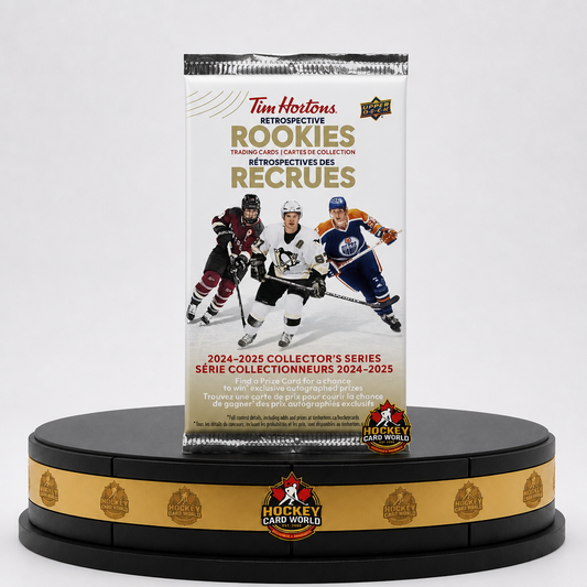 2024-25 Upper Deck Tim Hortons Retro Rookie Hockey Hobby Pack - Canadian Exclusive
