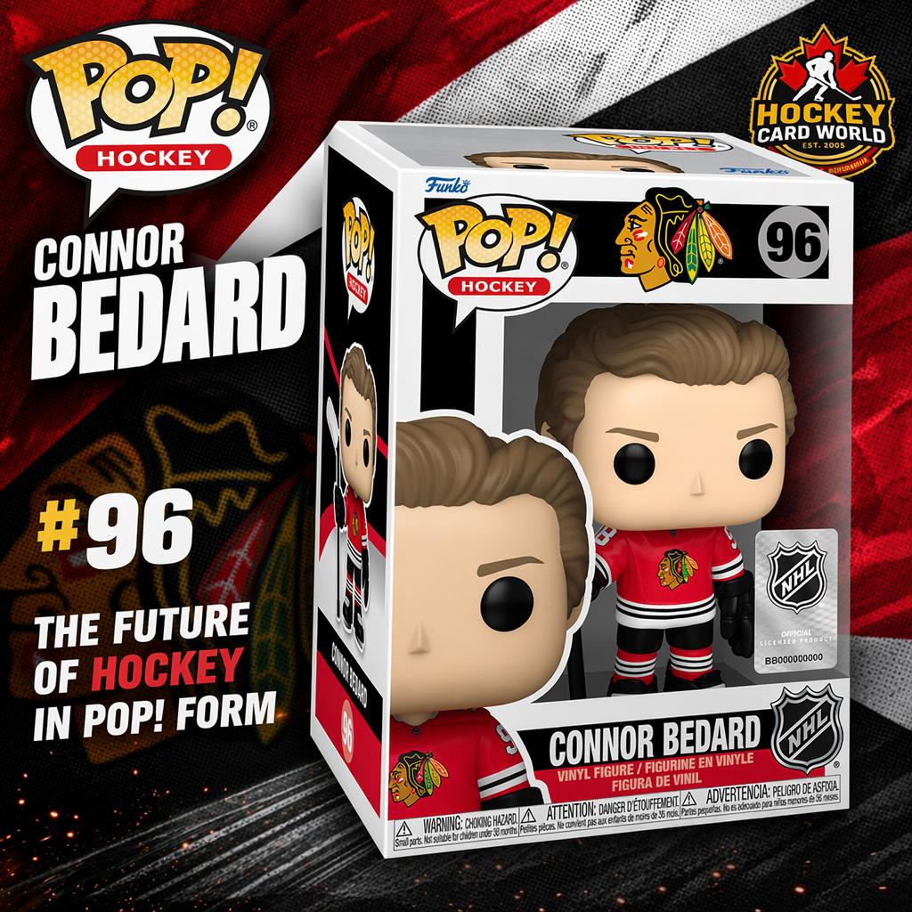 Funko POP! #94 Connor Bedard Hockey Figure (11.4cmx8.9cmx15.9cm)