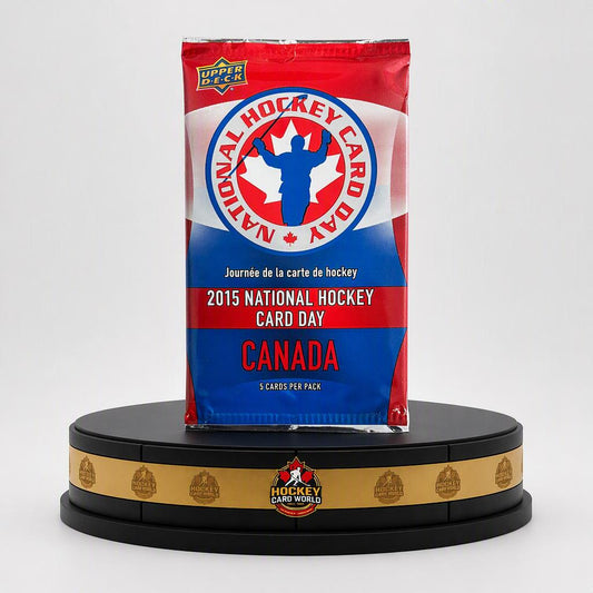 2015 National Hockey Day Hockey Sealed Single Pack